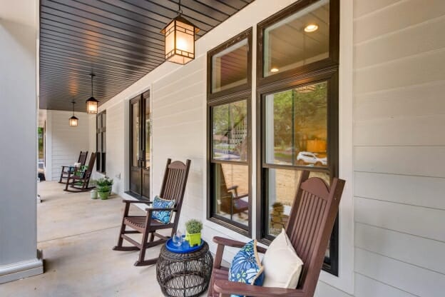 Adams III Nantucket porch Greenspring Homes Maryland