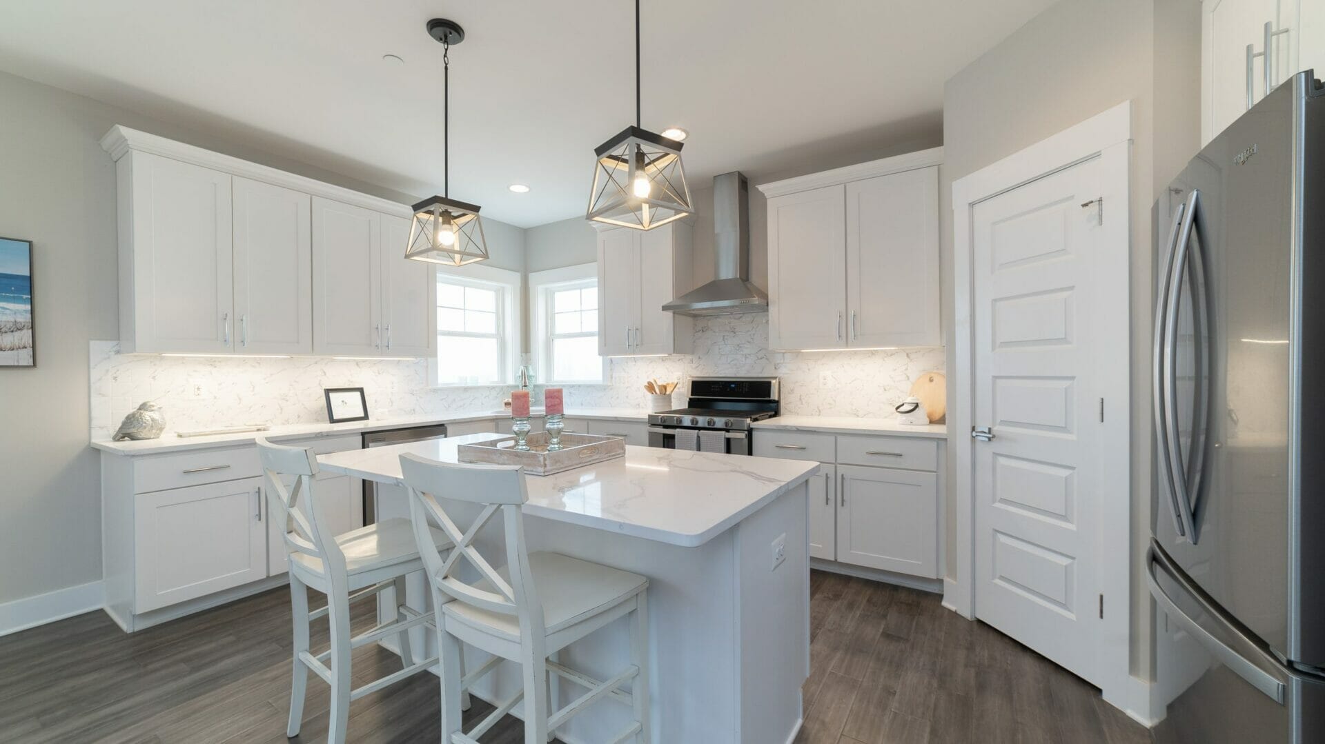 Potomac Rancher kitchen Greenspring Homes Maryland