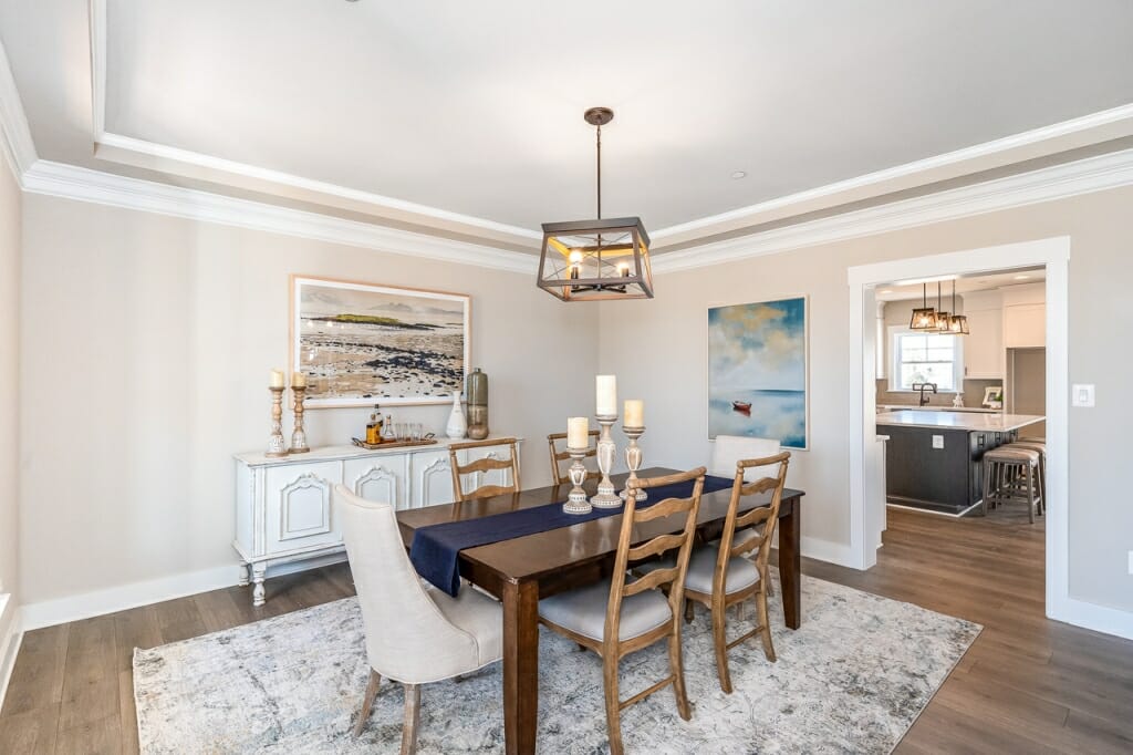 Shamrock Estates Carroll County New House Dining Room