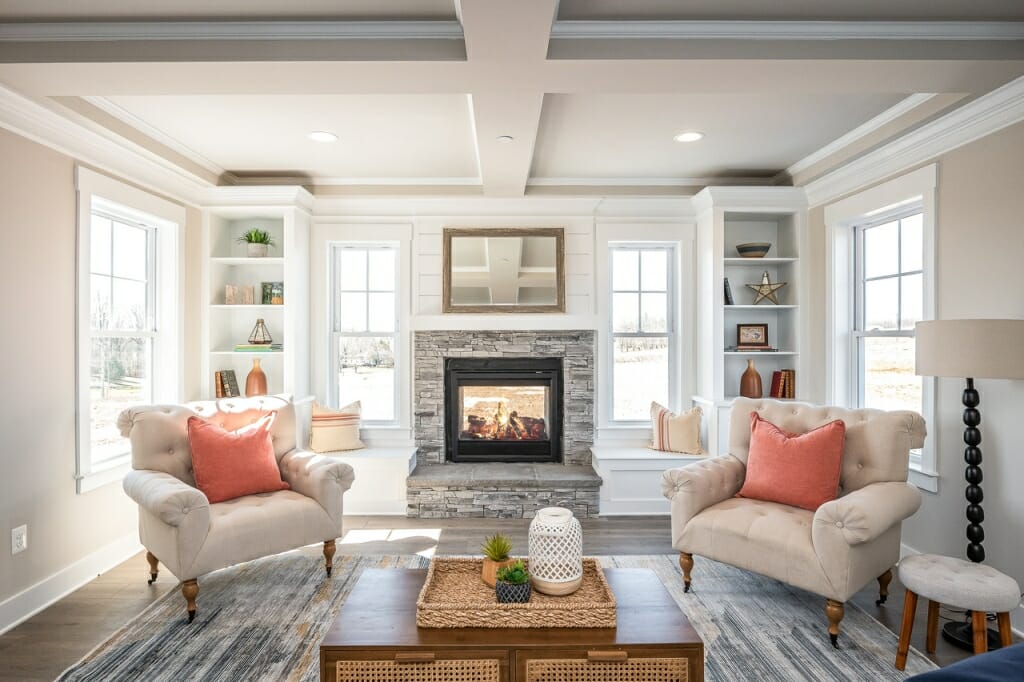 Shamrock Estates Carroll County New House Family Room