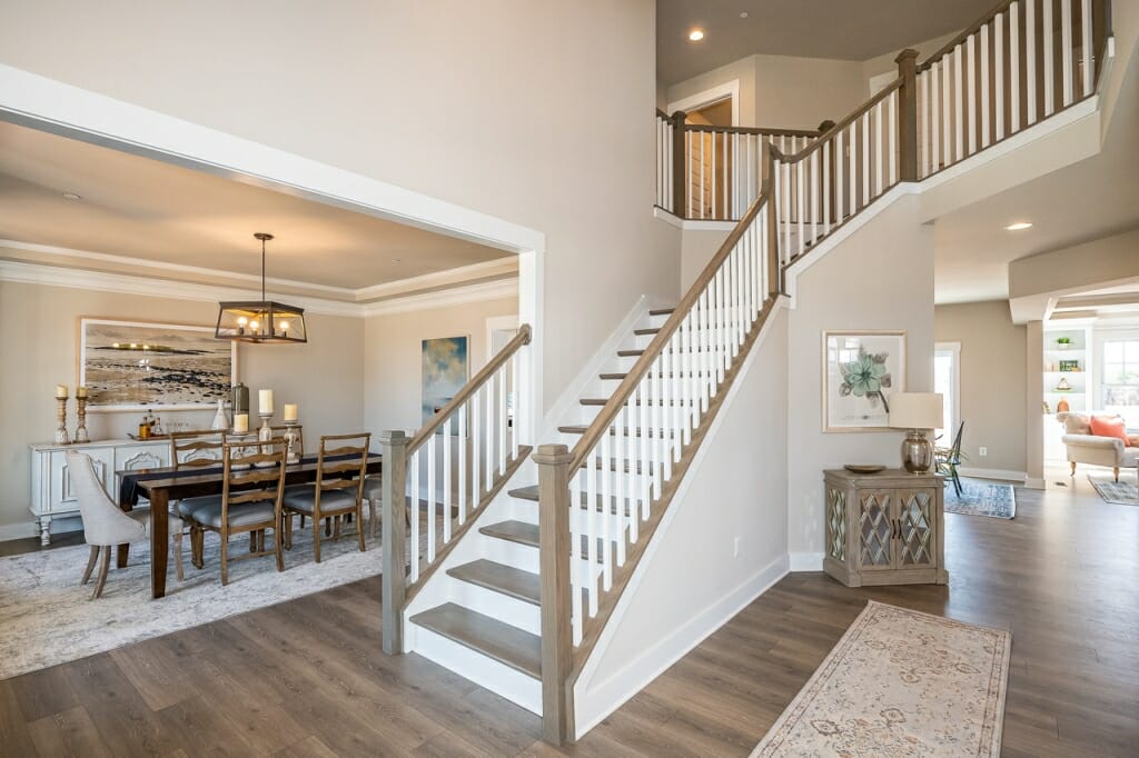 Shamrock Estates Carroll County New House Foyer