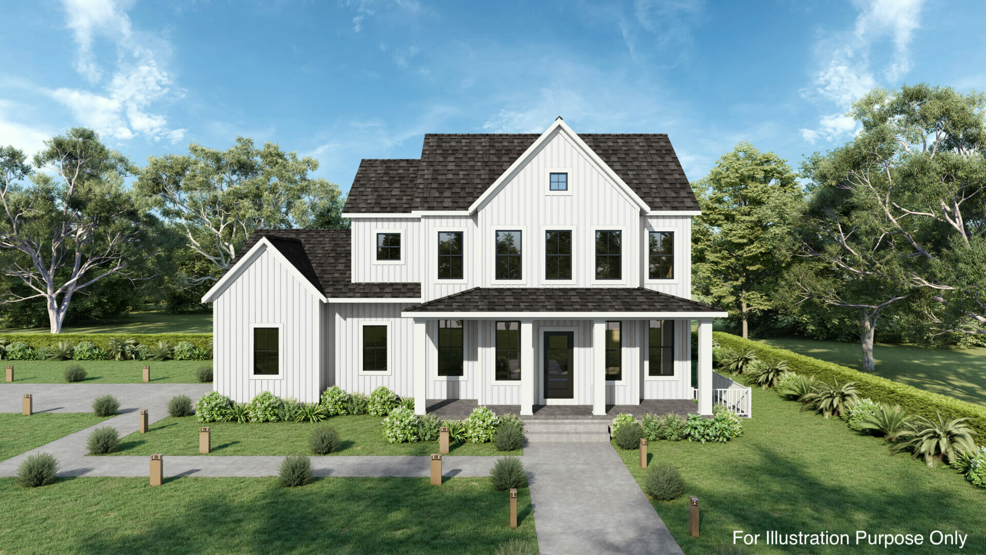 Somerset front exterior illustration