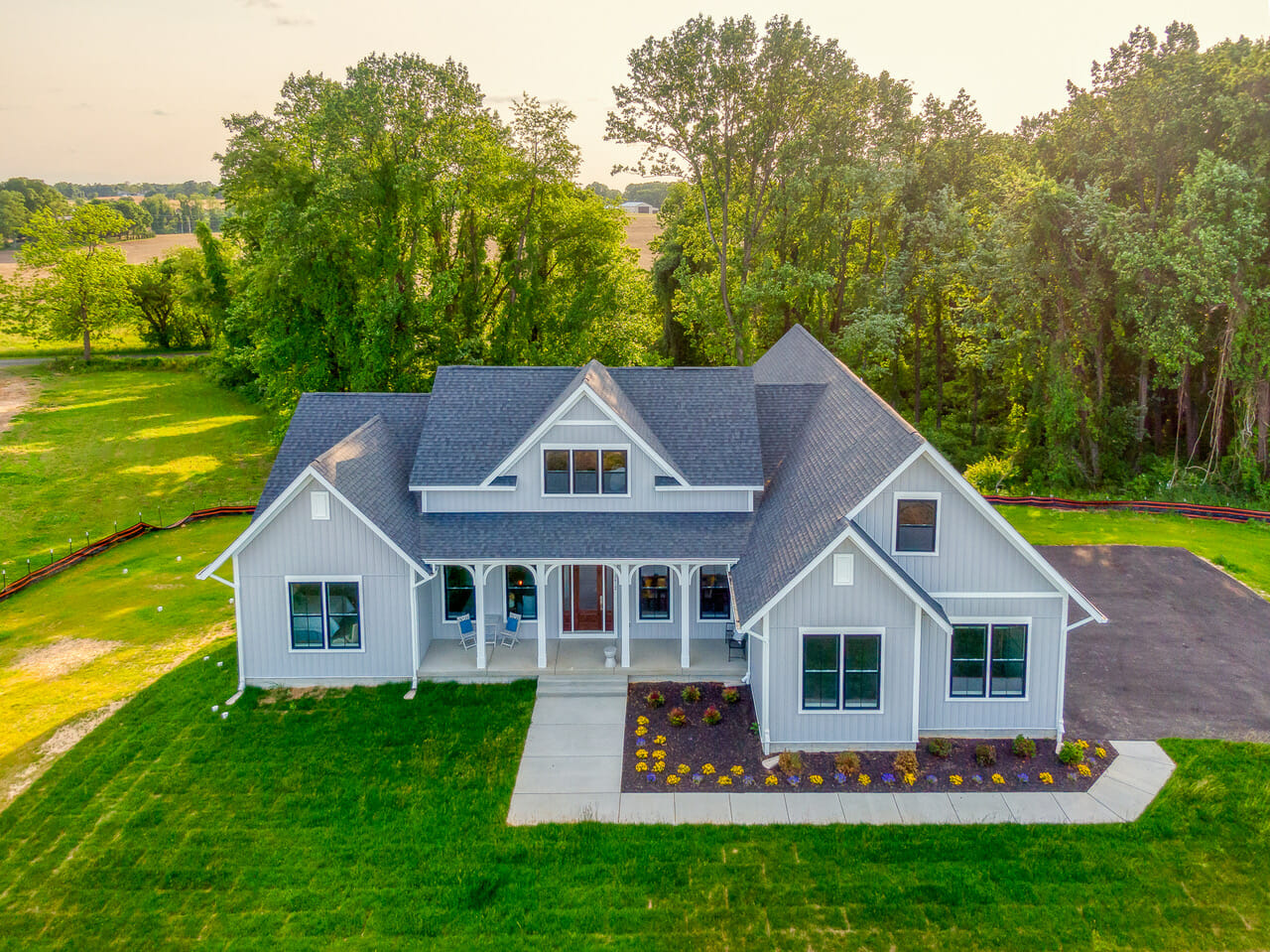 Fallston house front exterior