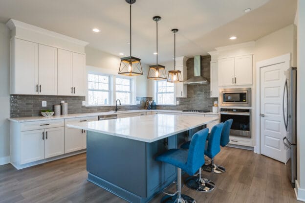 New kitchen in model home