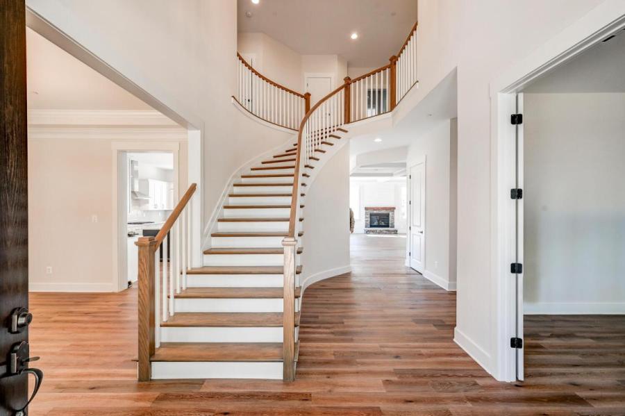 Lutherville-Timonium house foyer
