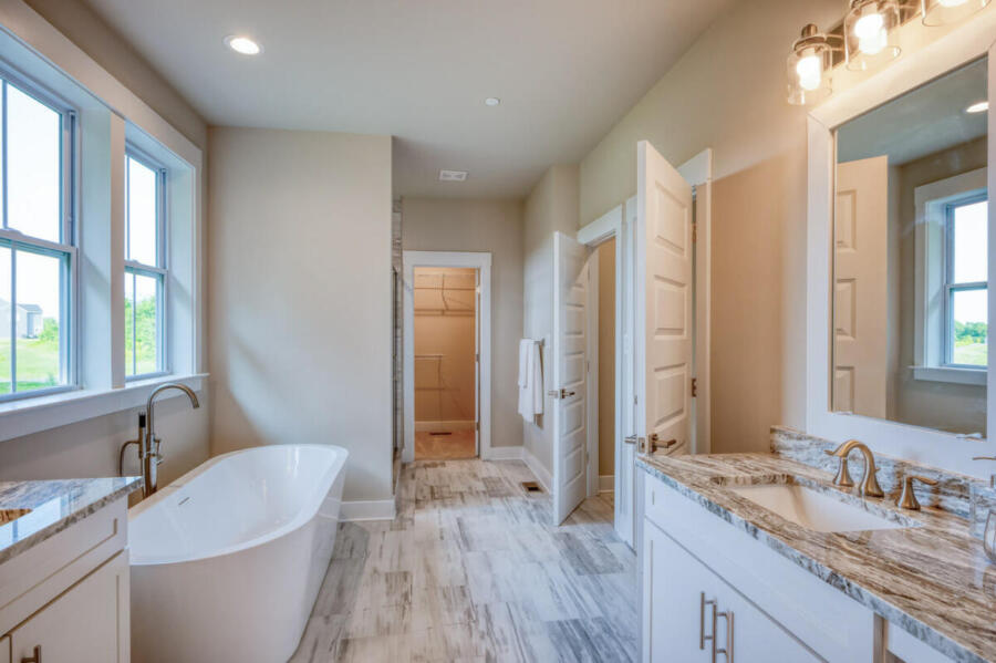 Fallston house bathroom